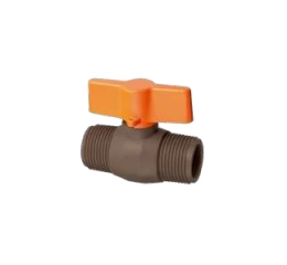 Registro Esfera Rosca Ext. PVC